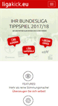 Mobile Screenshot of ligakick.eu